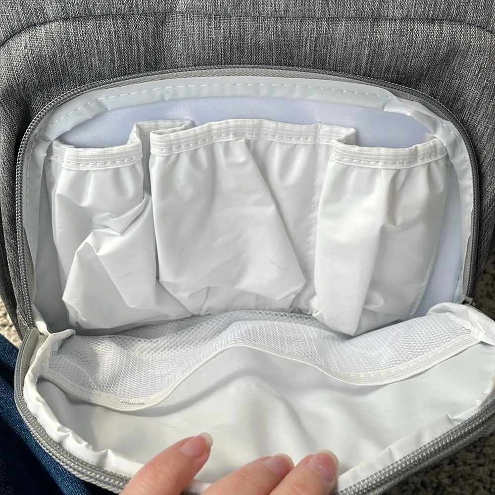 Insulated diaper bottle bag
